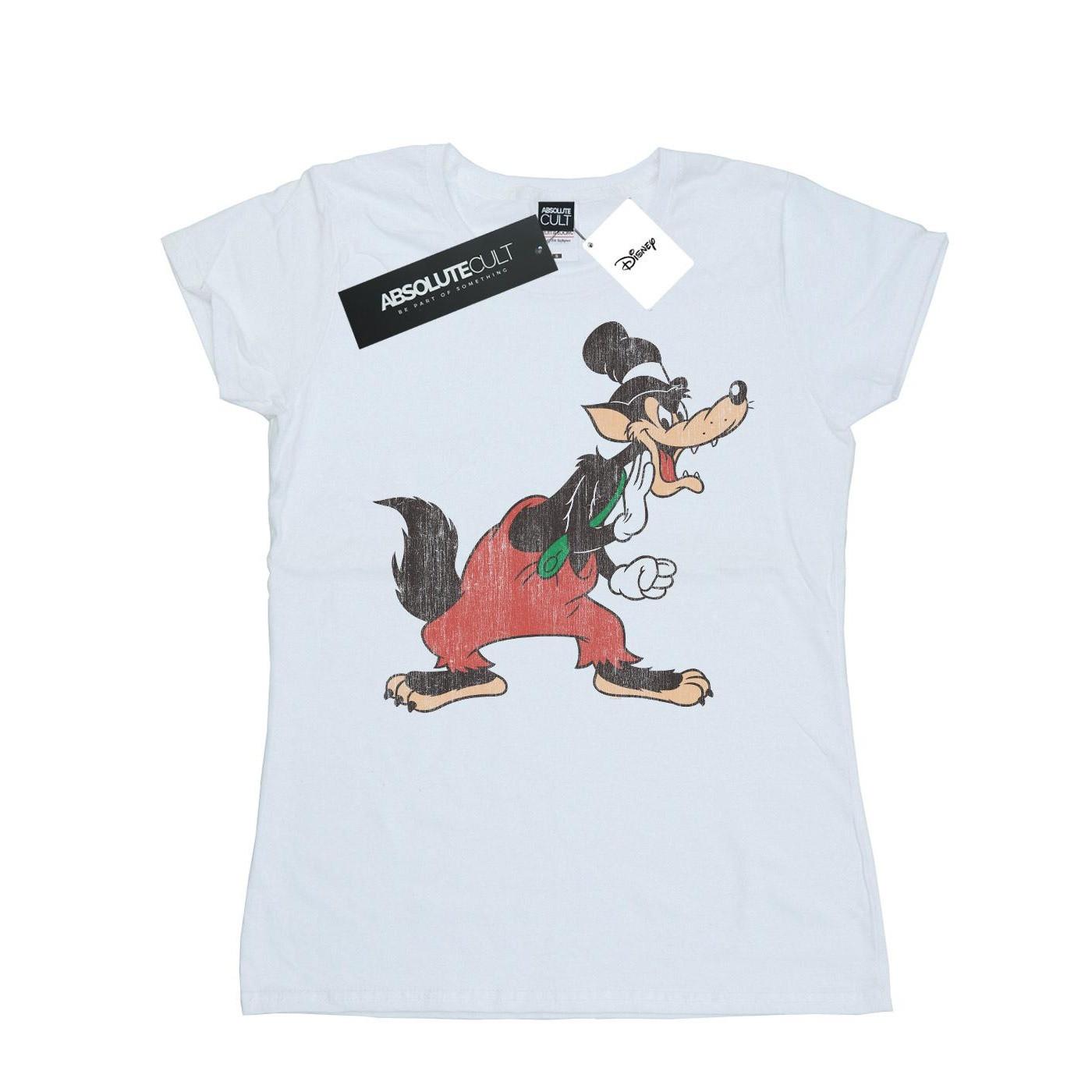 Disney Big Bad Wolf Distressed T-Shirt