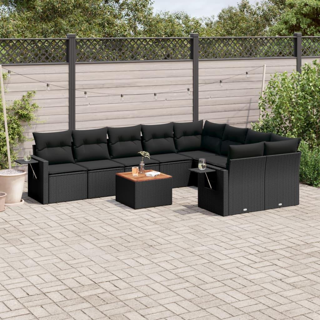 VidaXL Garten sofagarnitur poly-rattan
