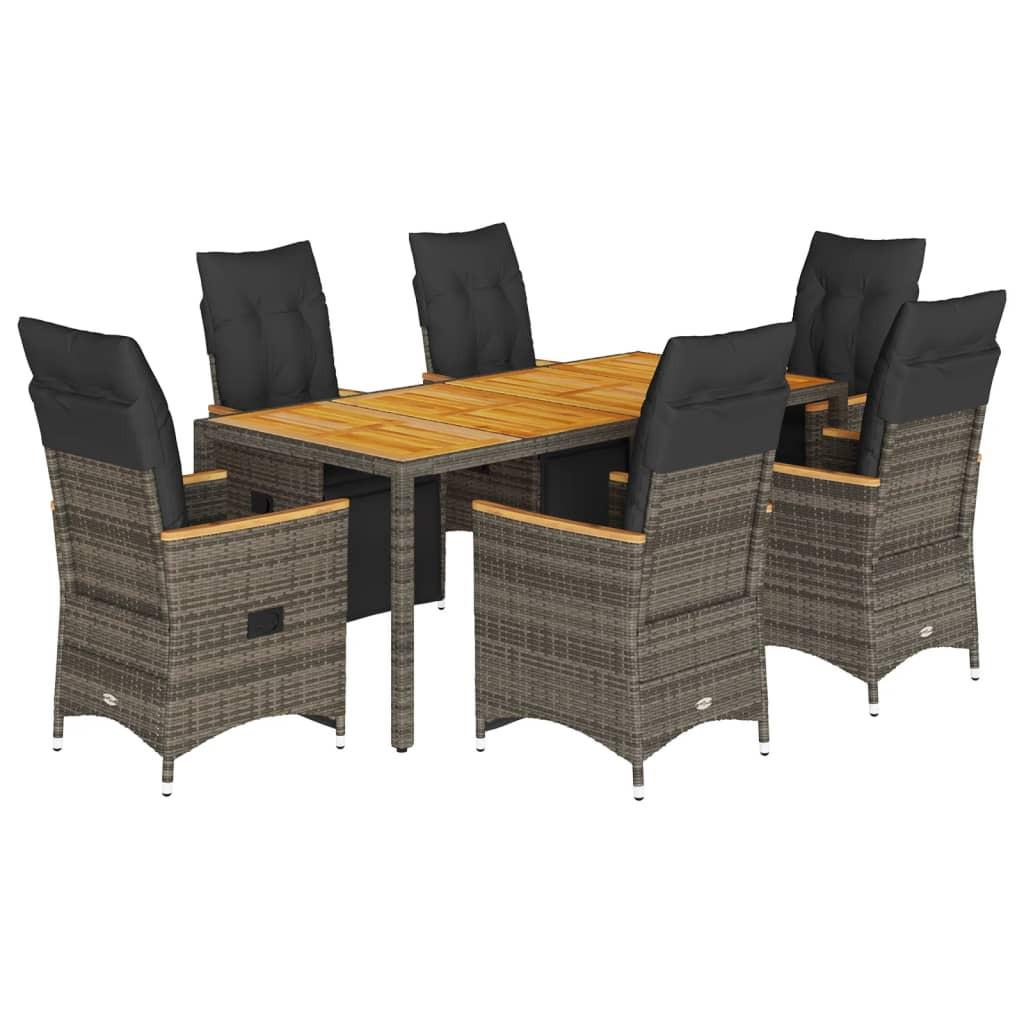 VidaXL Bistro set poly-rattan