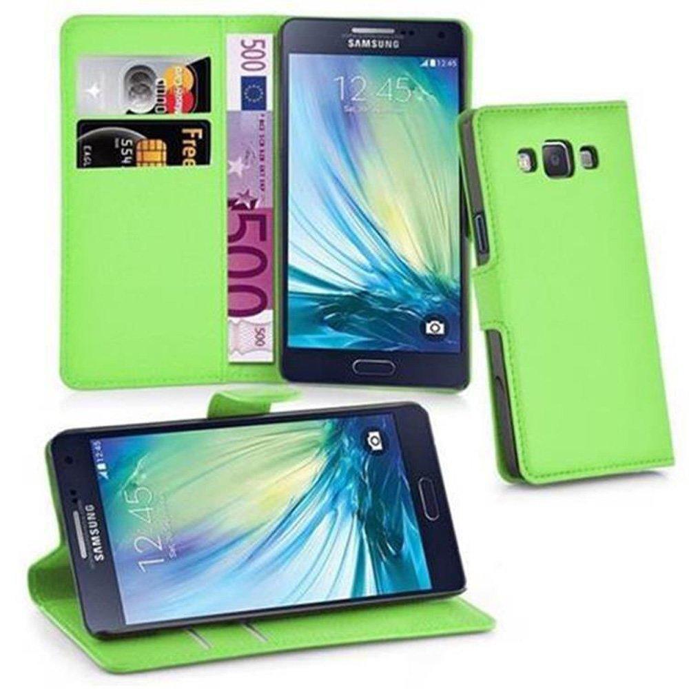 Cadorabo Hülle für Samsung Galaxy A3 2015 Standfunktion, Kartenfach