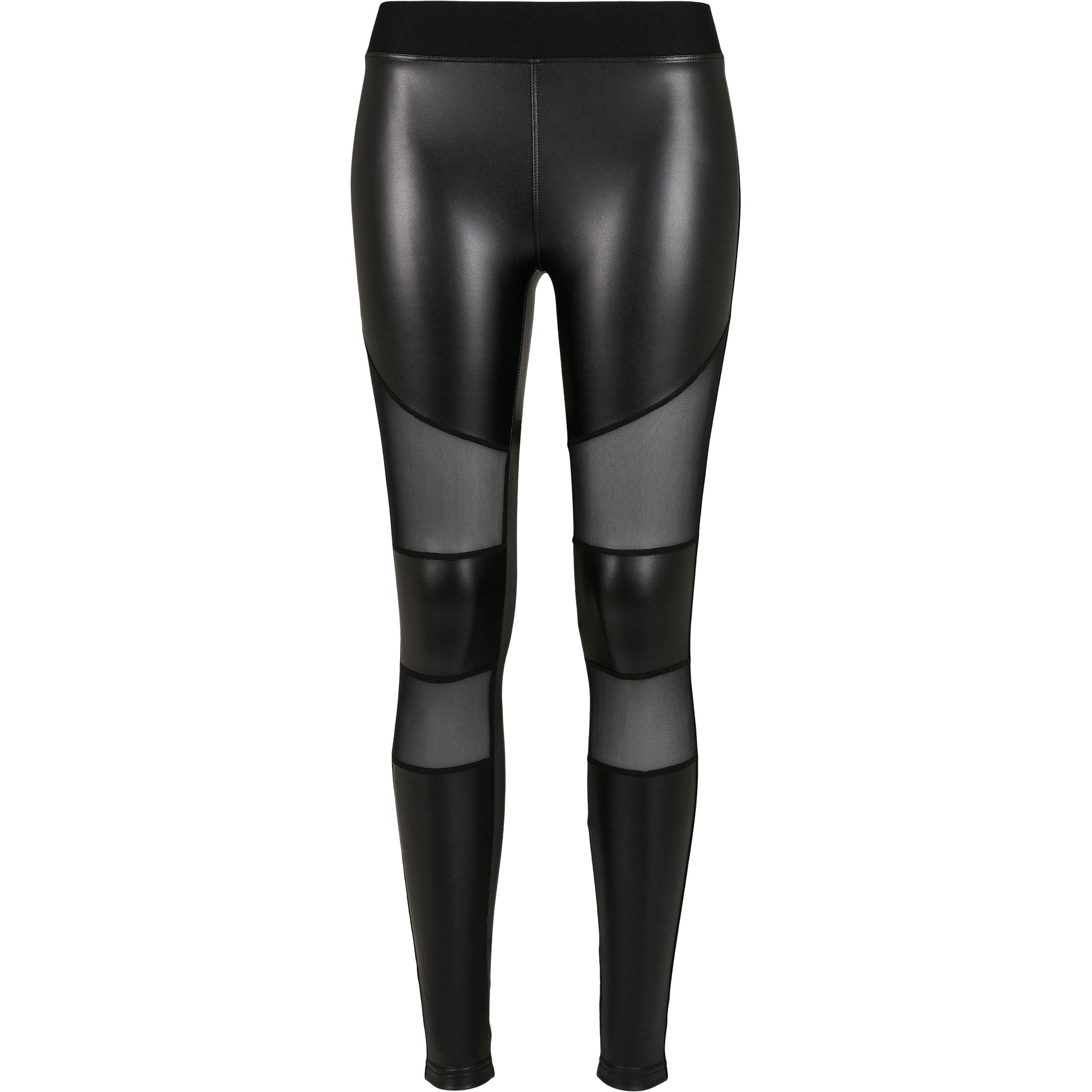 URBAN CLASSICS damen-leggings aus kunstleder