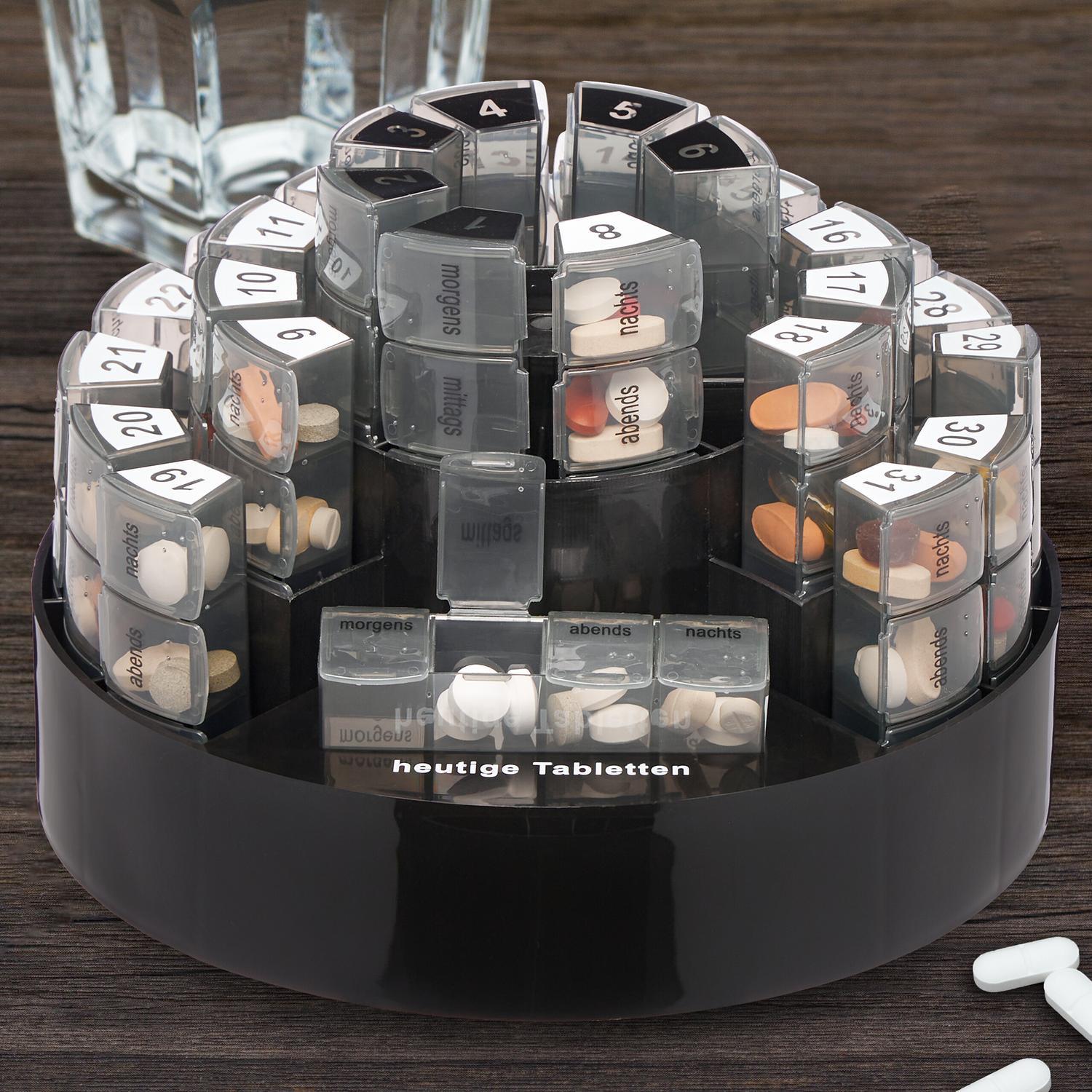 B2X Box für Tabletten 31 Tage 4 Fächer