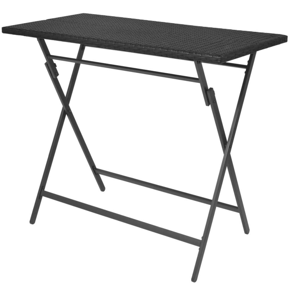 VidaXL Essgruppe poly-rattan