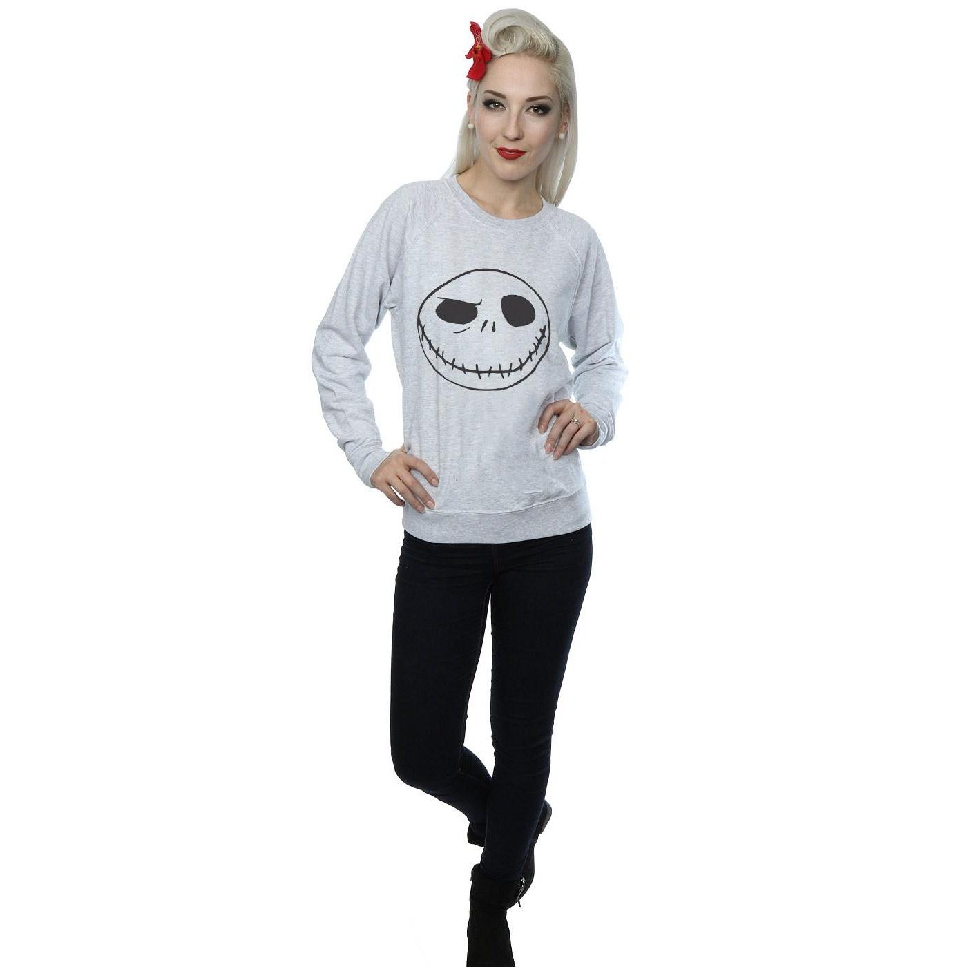Disney Nightmare Before Christmas Jack's Big Face Sweatshirt