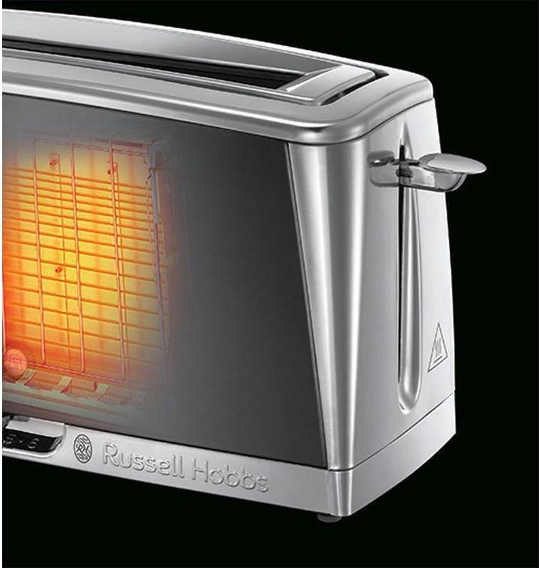 Russell Hobbs Toaster Luna Moon Grau
