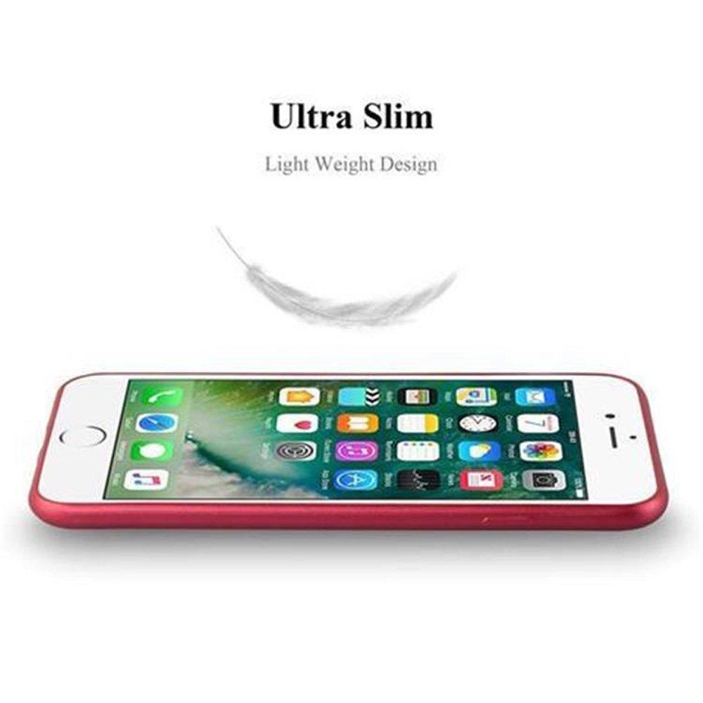 Cadorabo Hülle für Apple iPhone 7 7S 8 SE 2020 TPU Silikon Matt