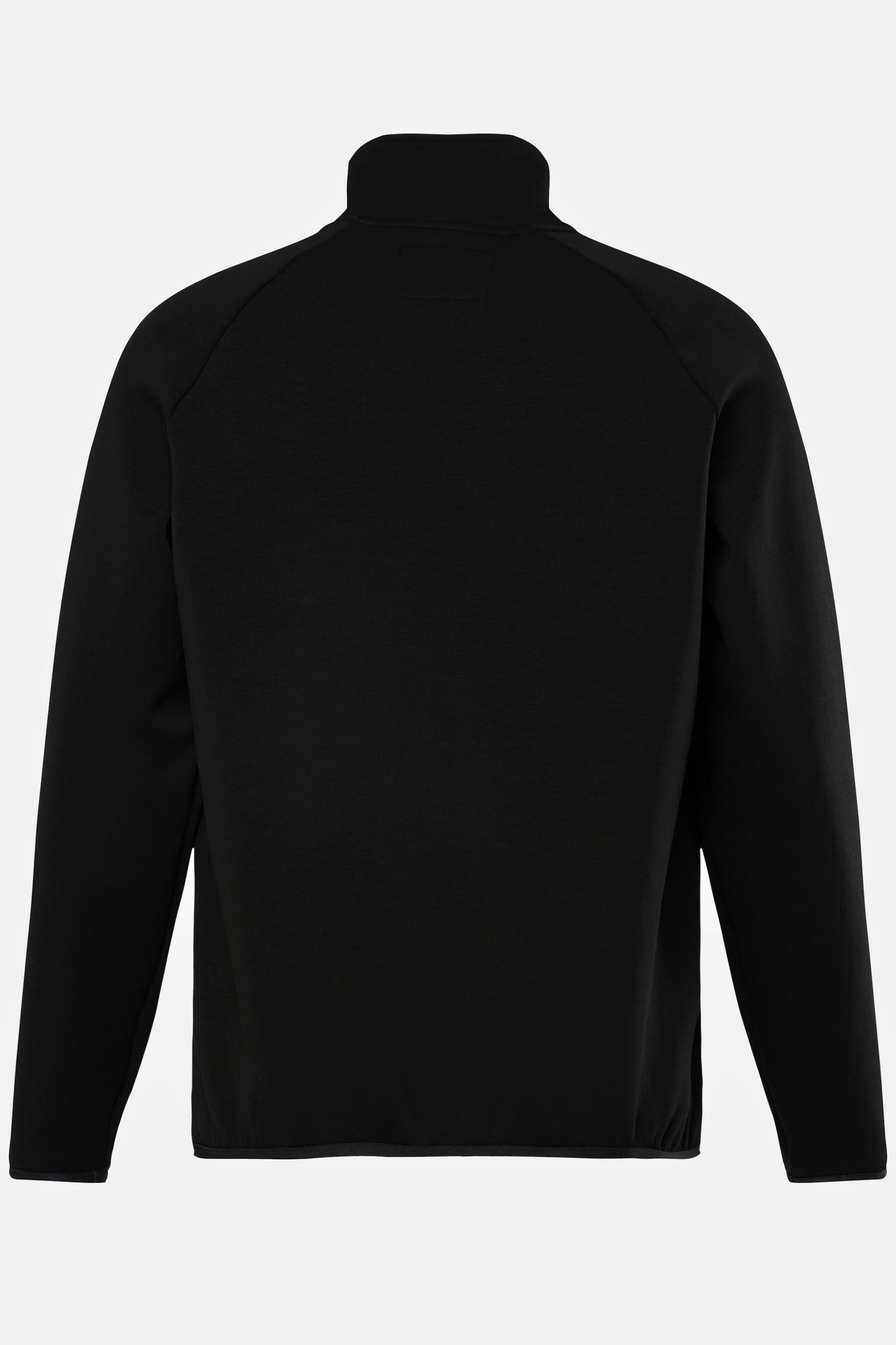 JP1880 Sweatjacke FLEXNAMIC®, Fitness, Stehkragen, Zipptaschen
