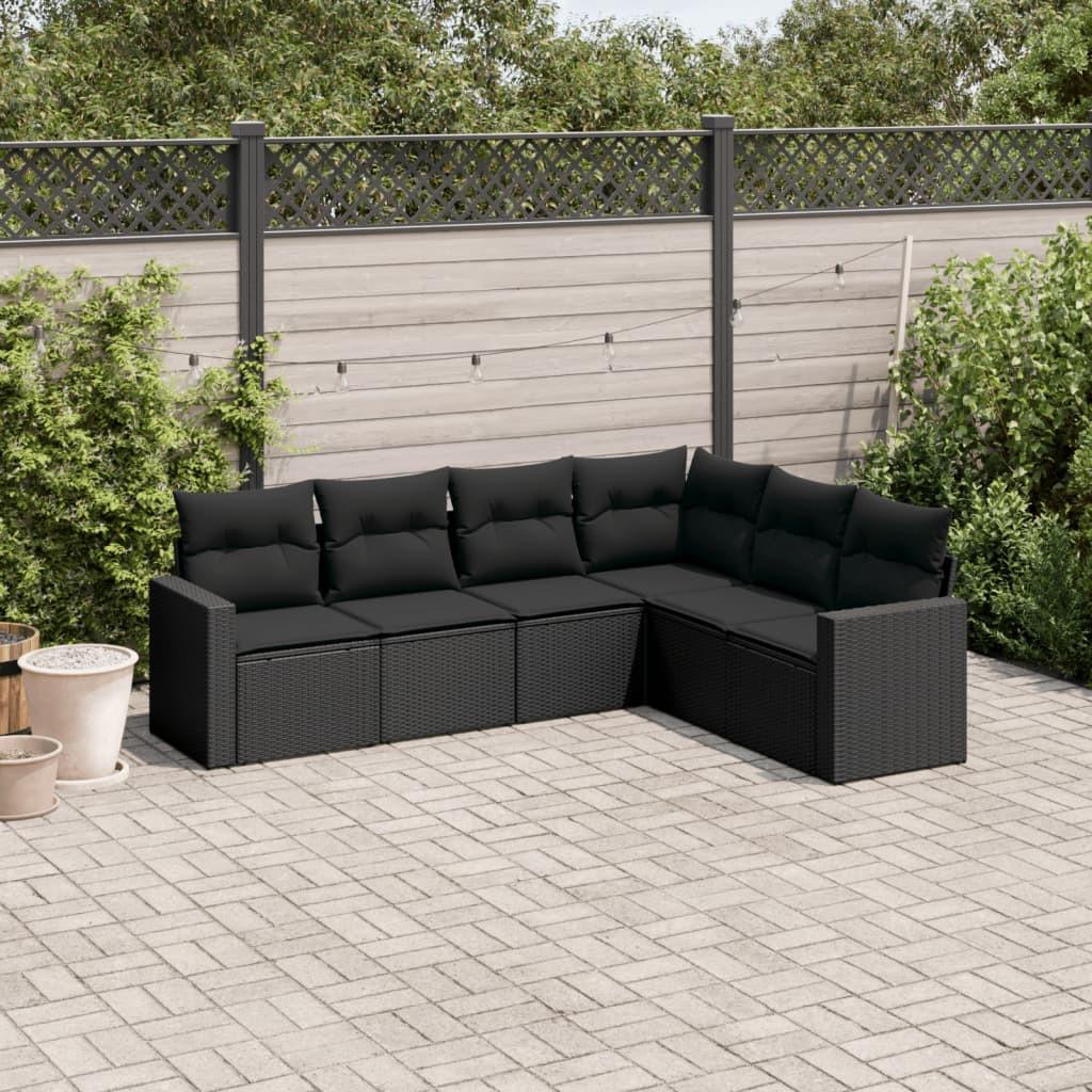VidaXL Garten sofagarnitur poly-rattan