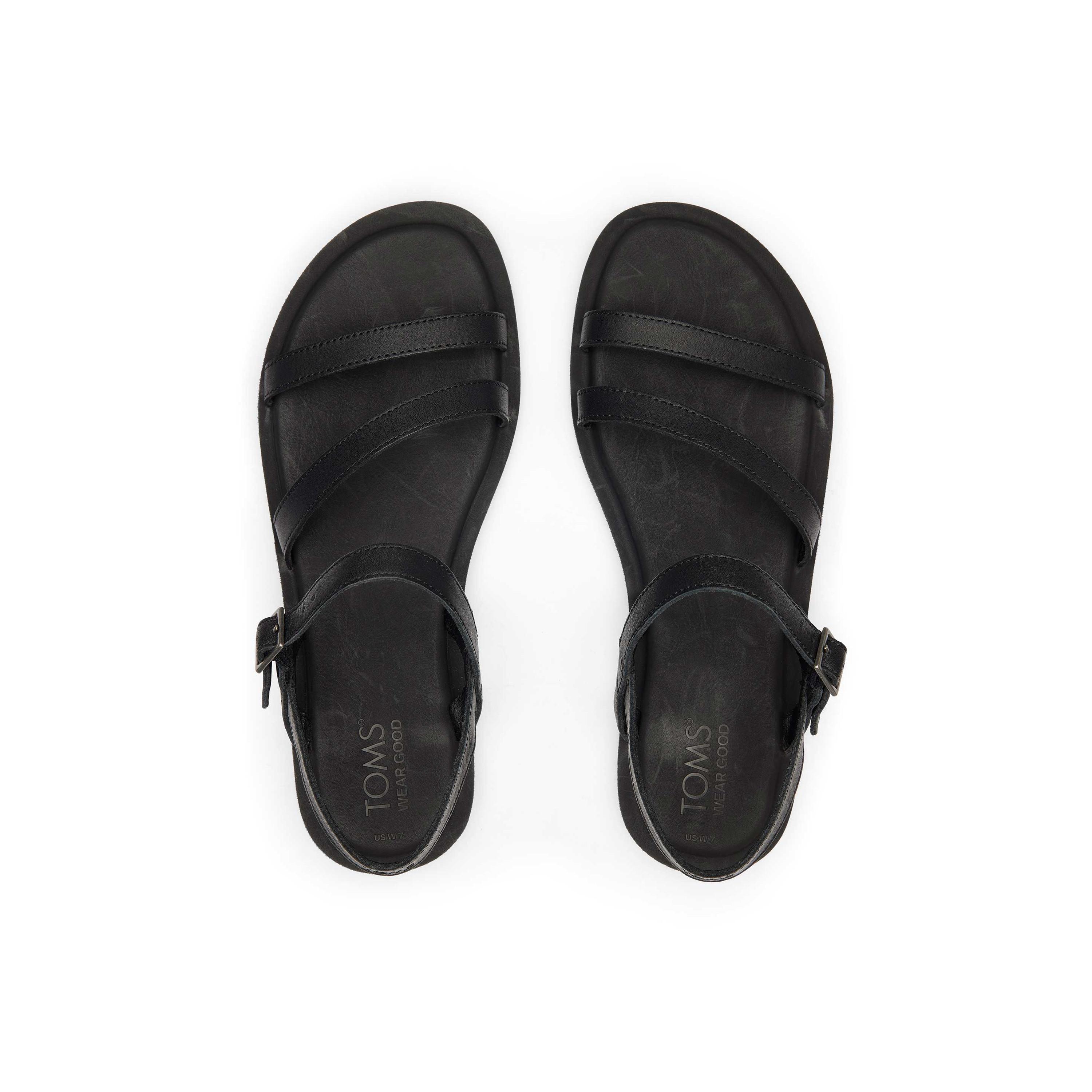 TOMS riemchensandalen aus leder, damen kira