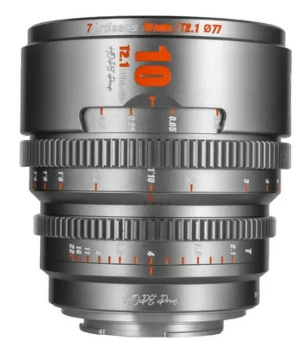 7ARTISANS 7Artisans 10mm T2.1 Prime Cine (Fuji X) Titan