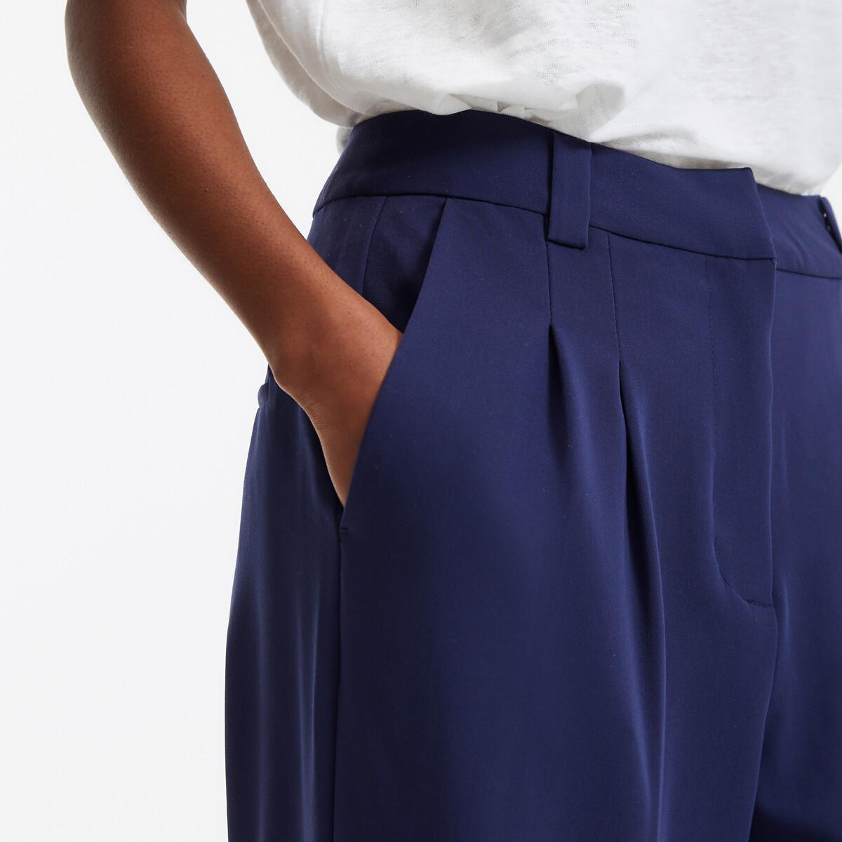 La Redoute Collections Weite Bundfaltenhose