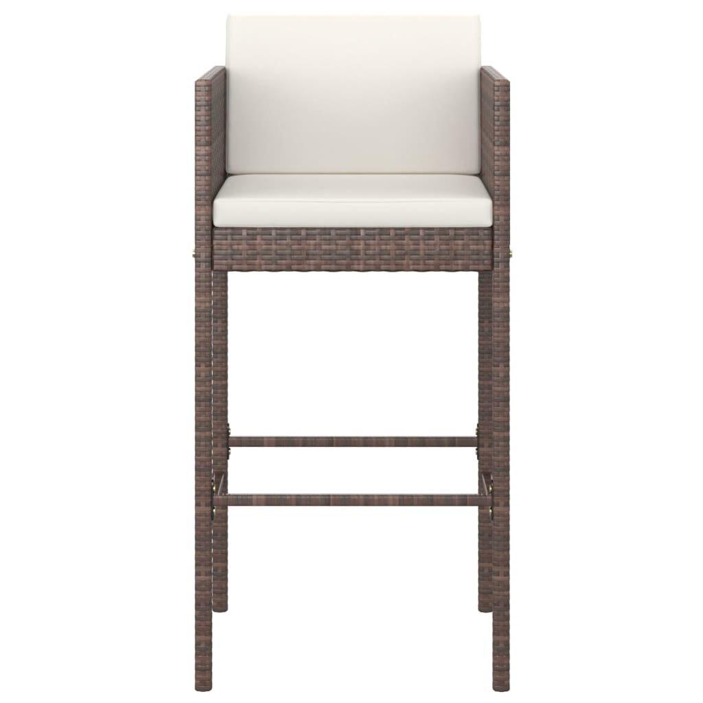 VidaXL Garten-bar-set poly-rattan