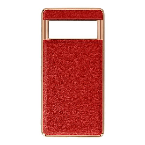 Avizar Google Pixel 7 Pro Lederhülle Rot