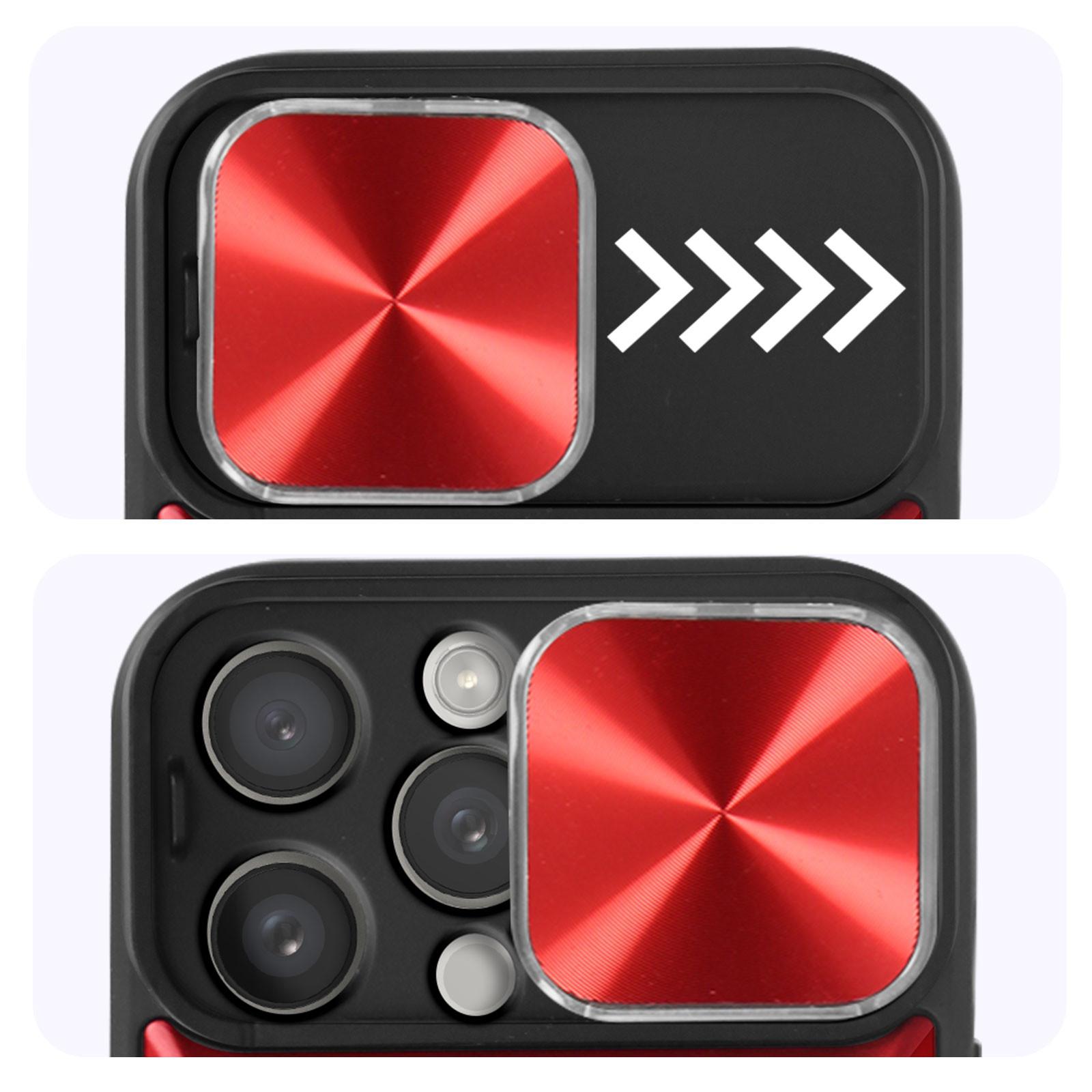 Avizar Ringhülle iPhone 15 Pro Max Rot