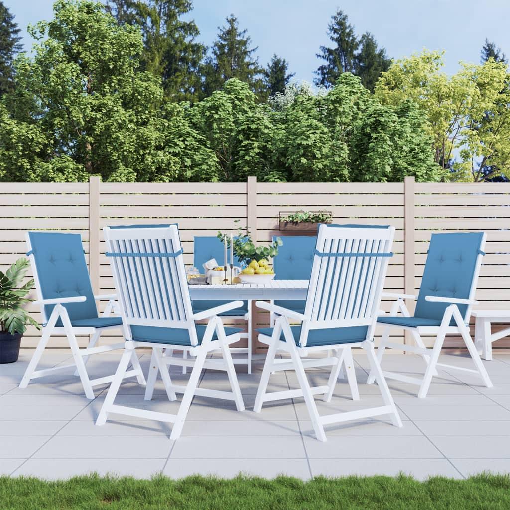 VidaXL Gartenstuhlauflage für hochlehner gewebe