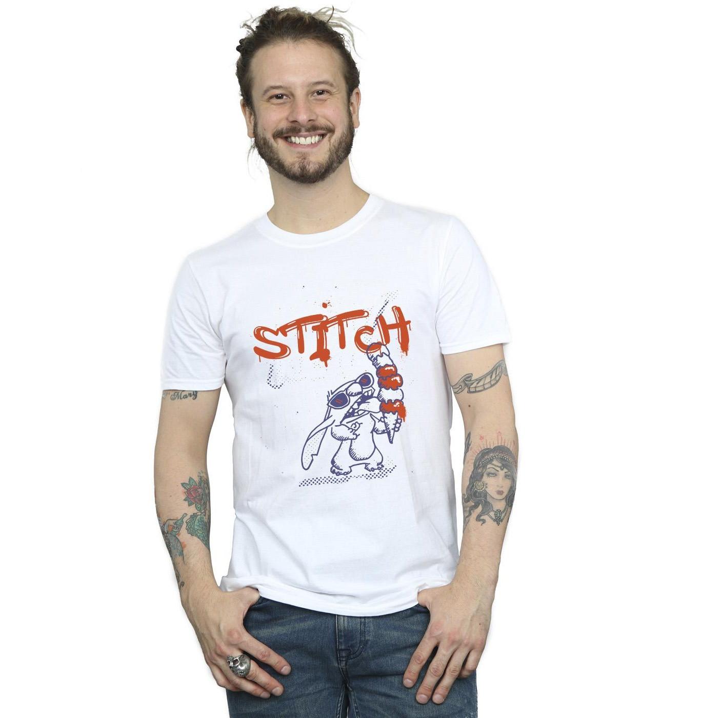 Disney Stitch Ice Cream Kurzarm T-Shirt