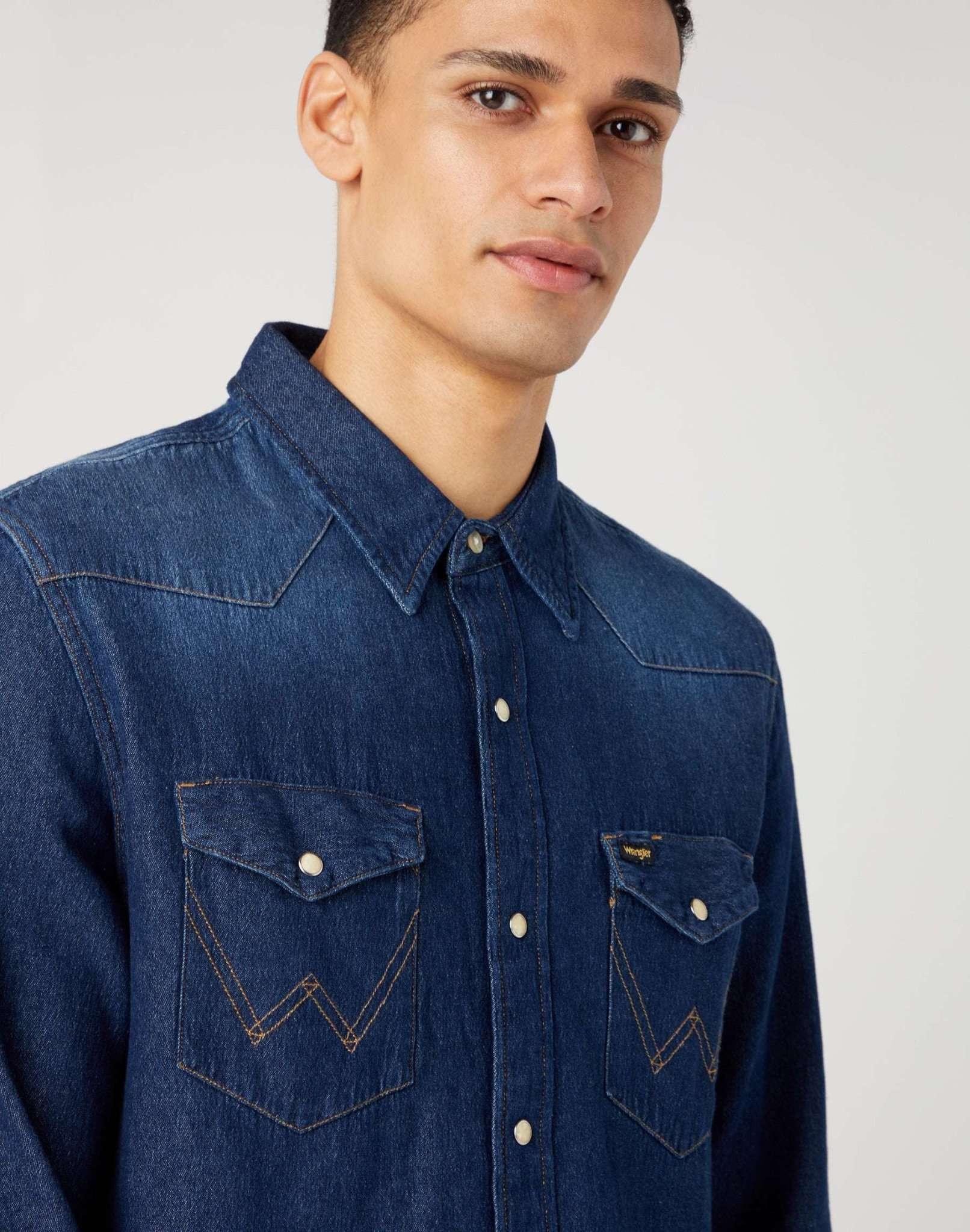 Wrangler 27MW ICON Regular Fit Jeanshemd