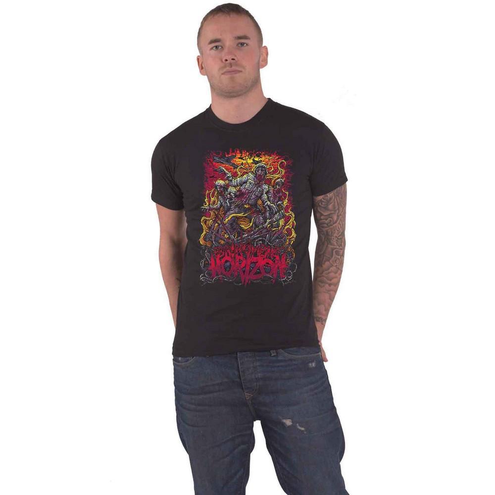 Bring Me The Horizon Bring Me The Horizon Zombie Print T-Shirt