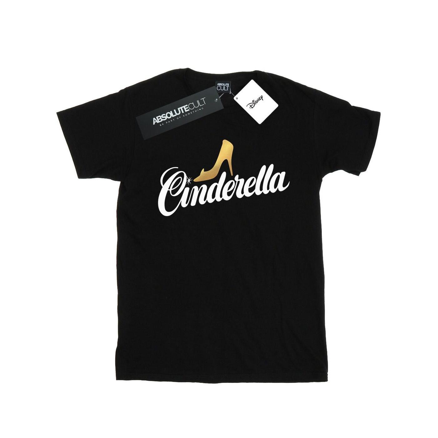 Disney Cinderella Goldener Pantoffel Print T-Shirt
