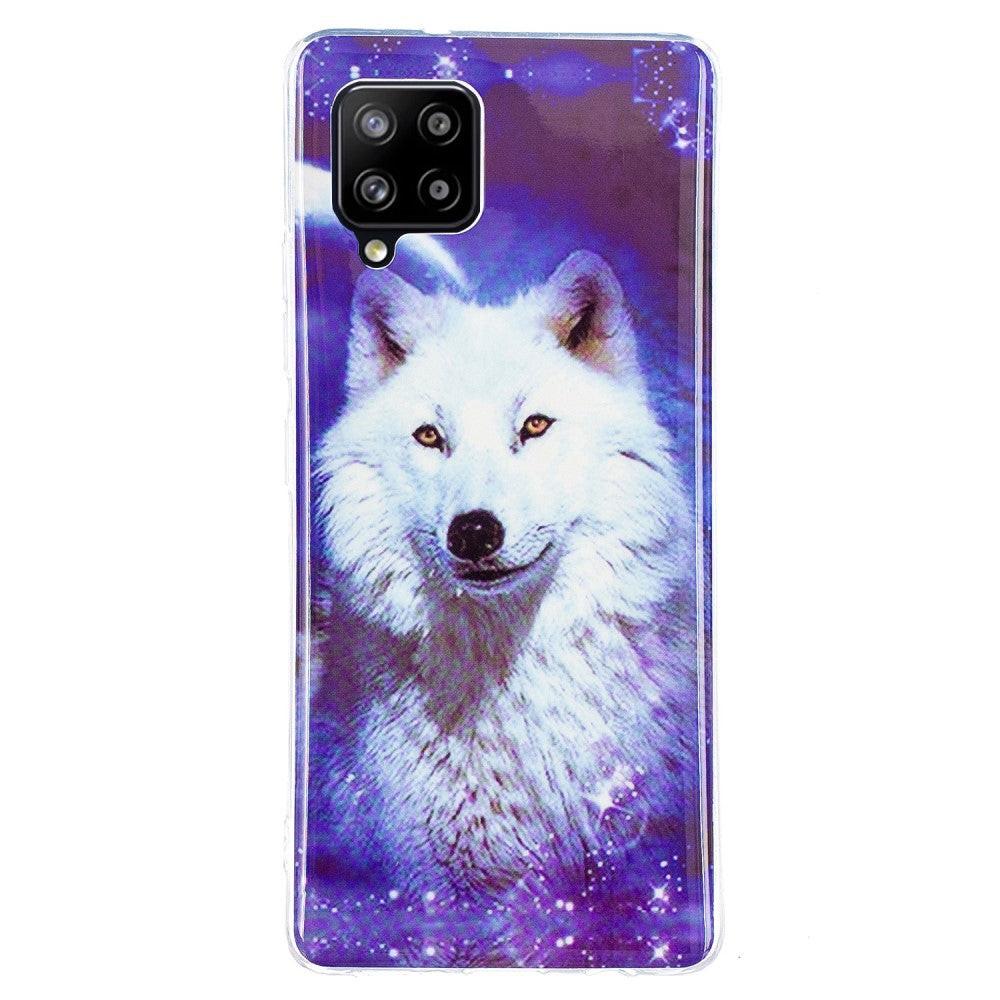 Cover-Discount Galaxy A42 - Fluoreszierendes Silikon Case