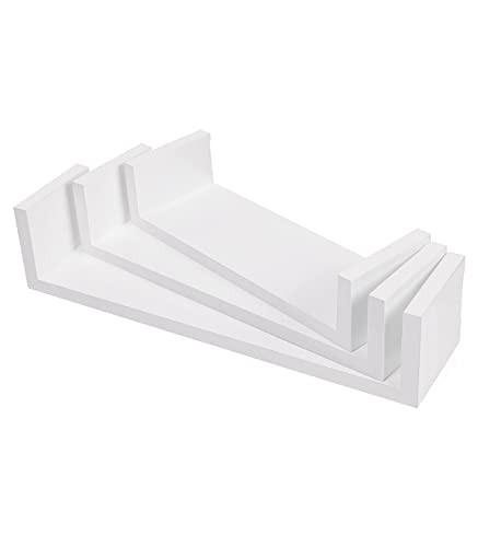 Pricenet Set mit 3en Wandregalen – modern, langlebig, platzsparend