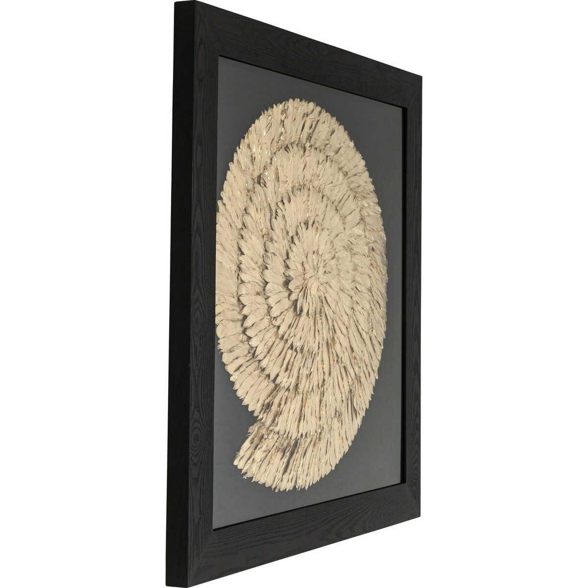 KARE Design Dekorahmen Golden Snail 120x120cm