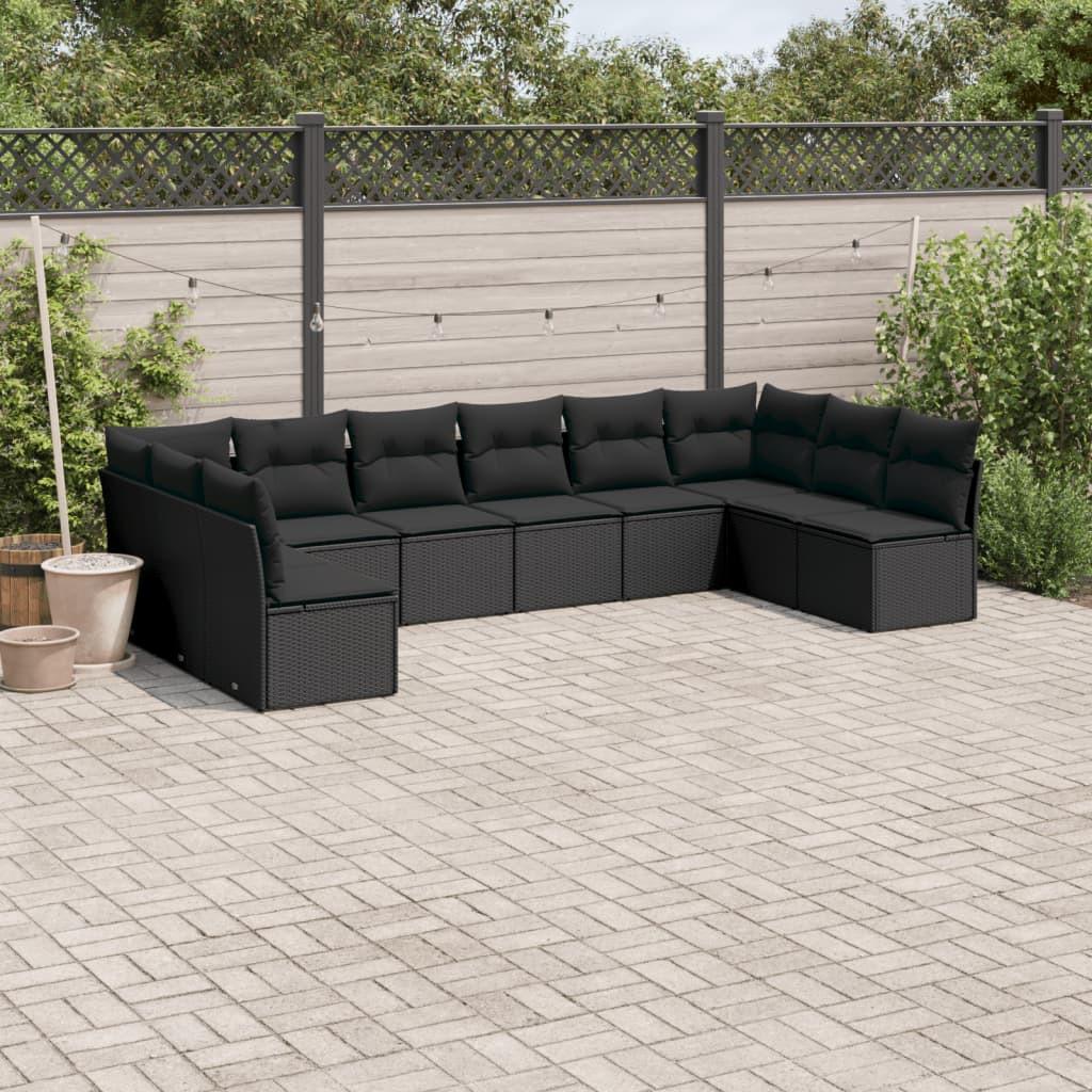VidaXL Garten sofagarnitur poly-rattan
