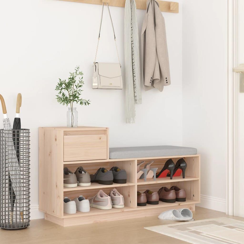 VidaXL Schuhschrank holz