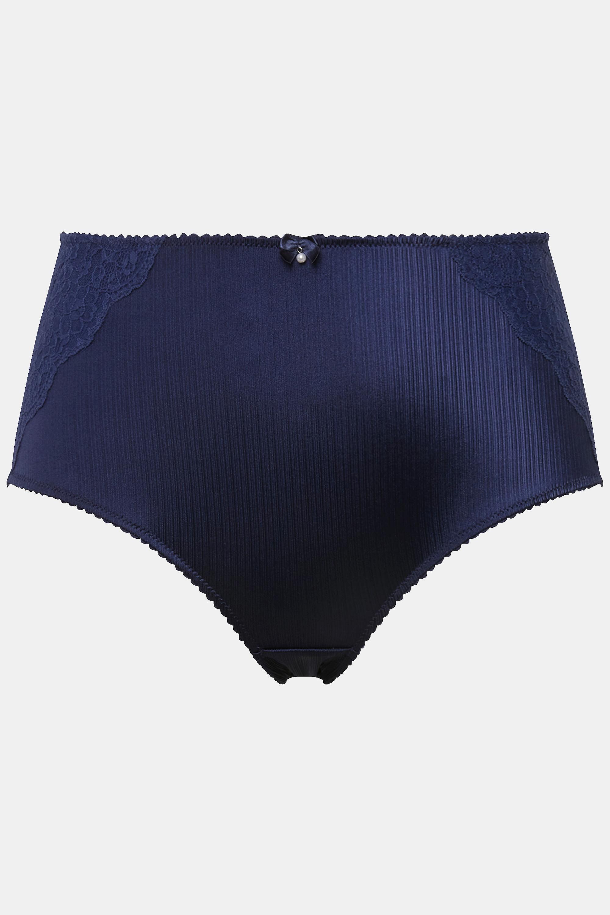 Ulla Popken Maxislip, Satin, Spitzen-Rückseite