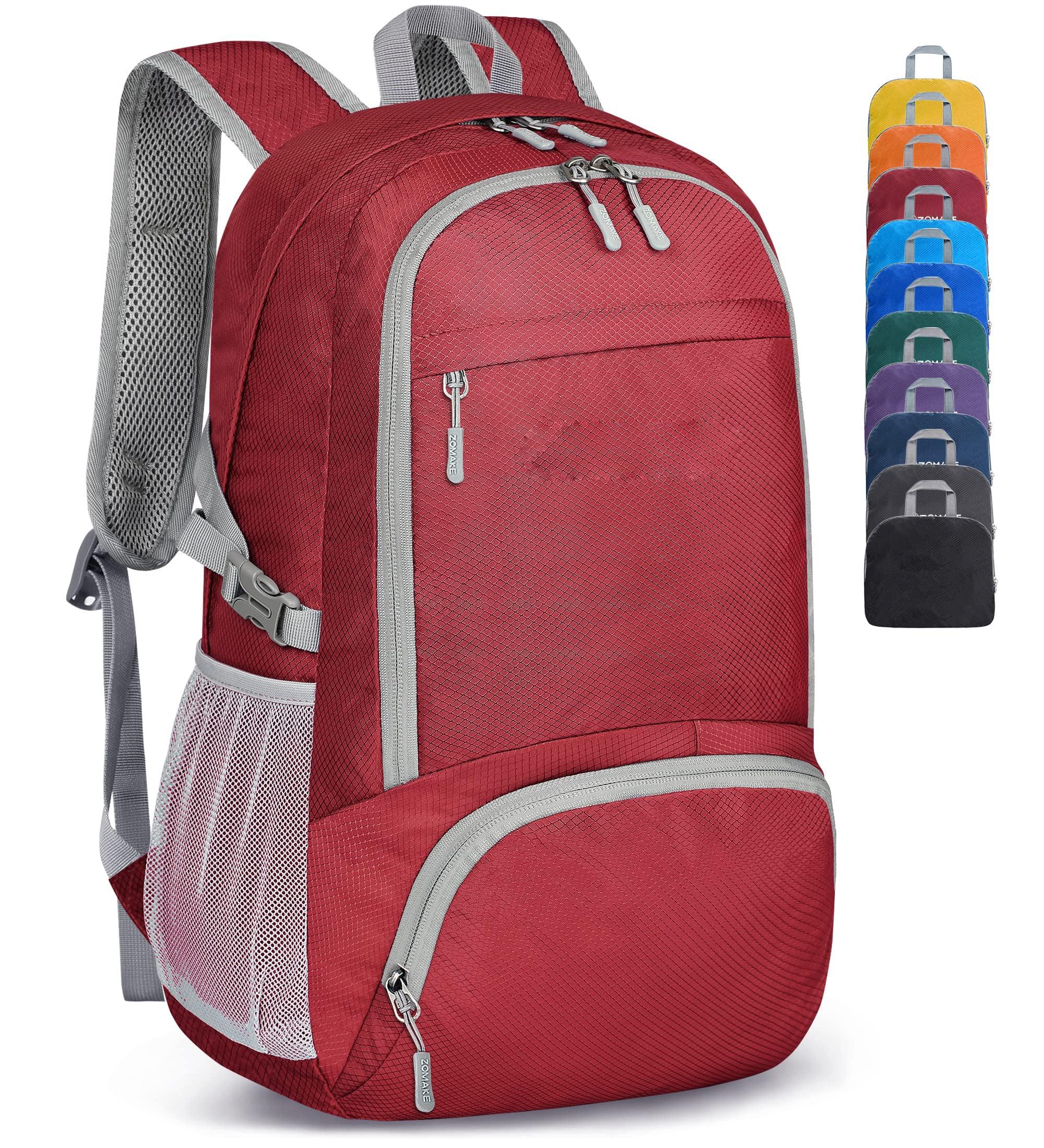Only-bags.store Leichter faltbarer Rucksack - Packbare Rucksäcke, kleine faltbare Rucksäcke Wanderrucksack Wasserdicht