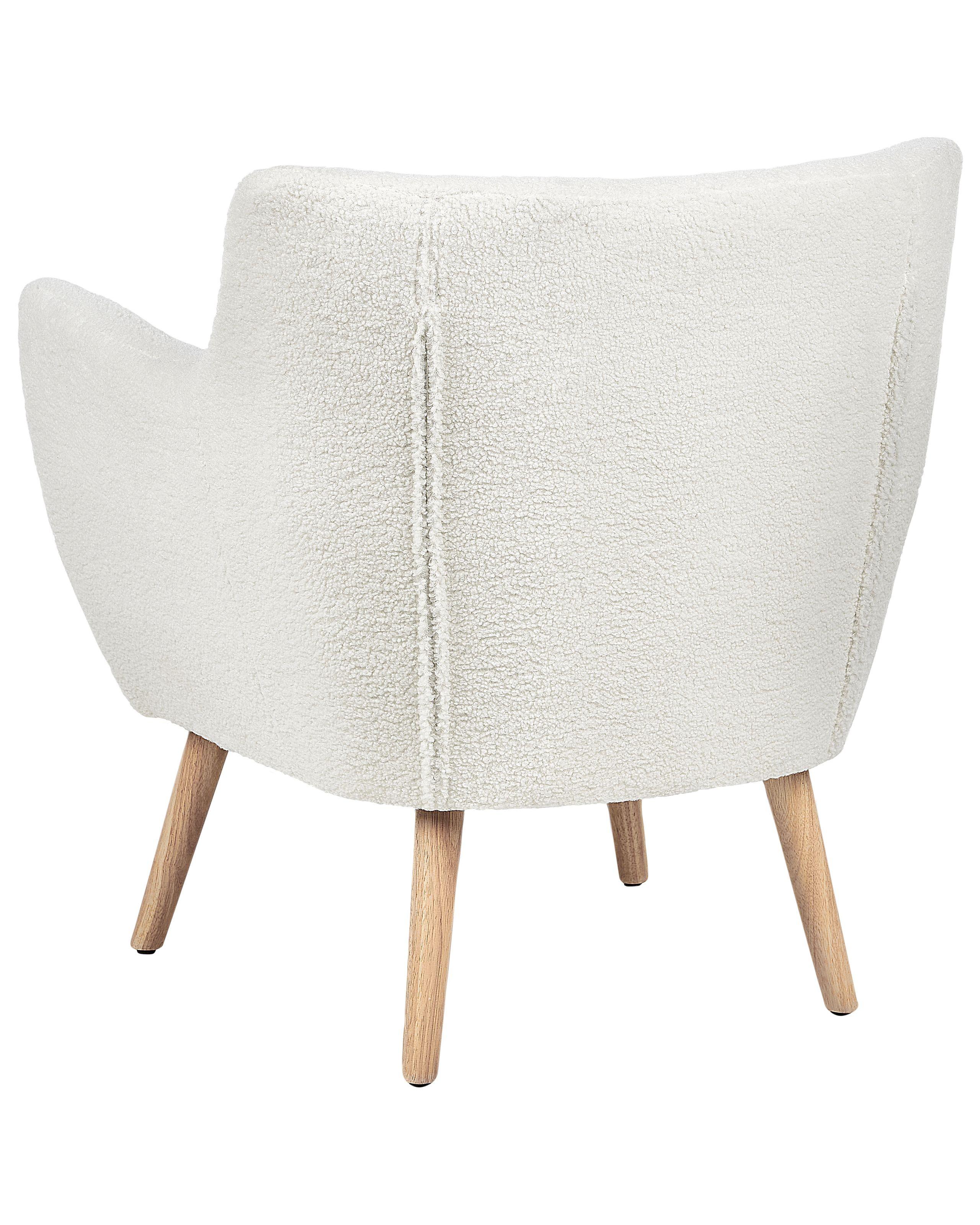 Beliani Sessel aus Bouclé Retro DRAMMEN