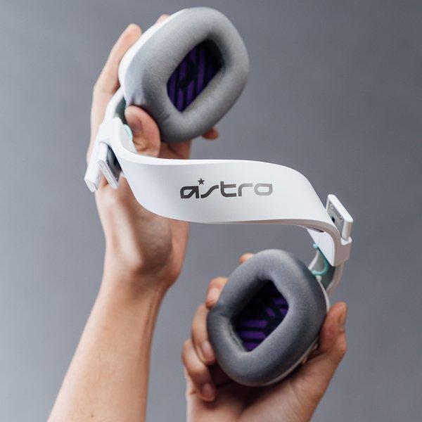 Astro Gaming ASTRO Gaming A10 Kopfhörer Kabelgebunden Kopfband Weiß