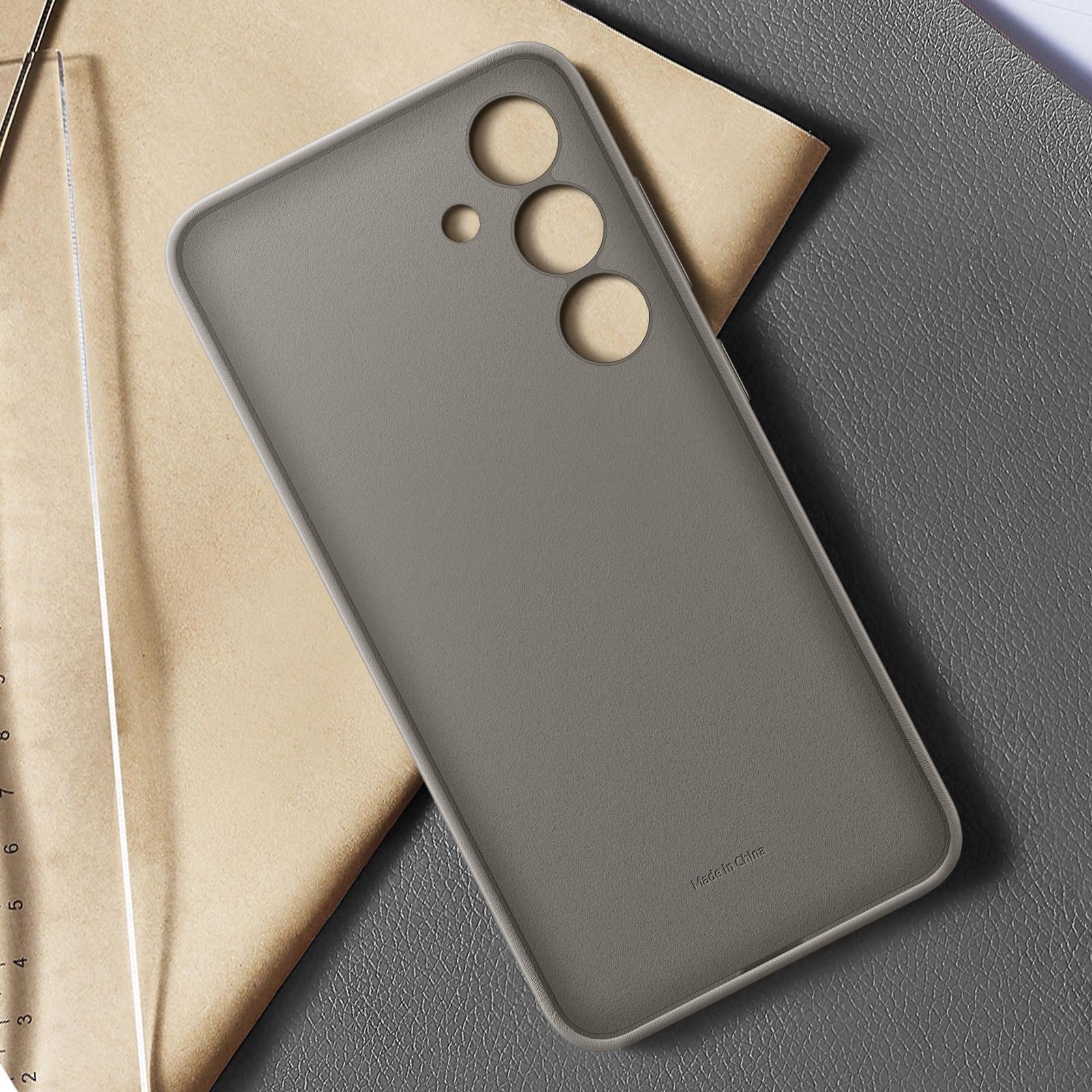 SAMSUNG Vegan Leather Case Galaxy S24 Plus Taupe
