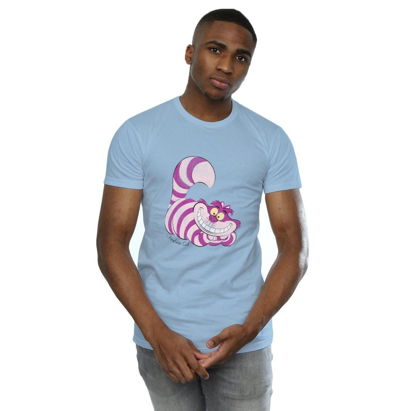 Alice in Wonderland Cheshire Cat Grafikdruck T-Shirt