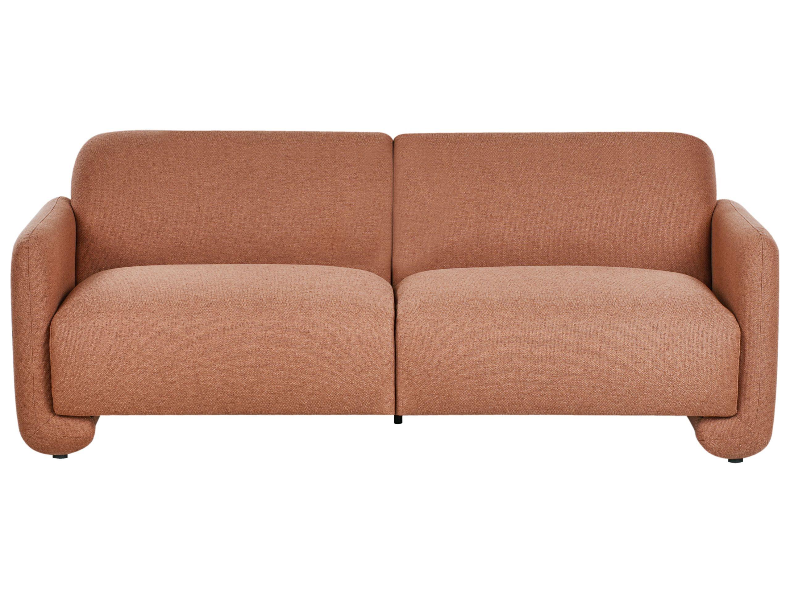 Beliani 3 Sitzer Sofa aus Polyester Retro SALAND