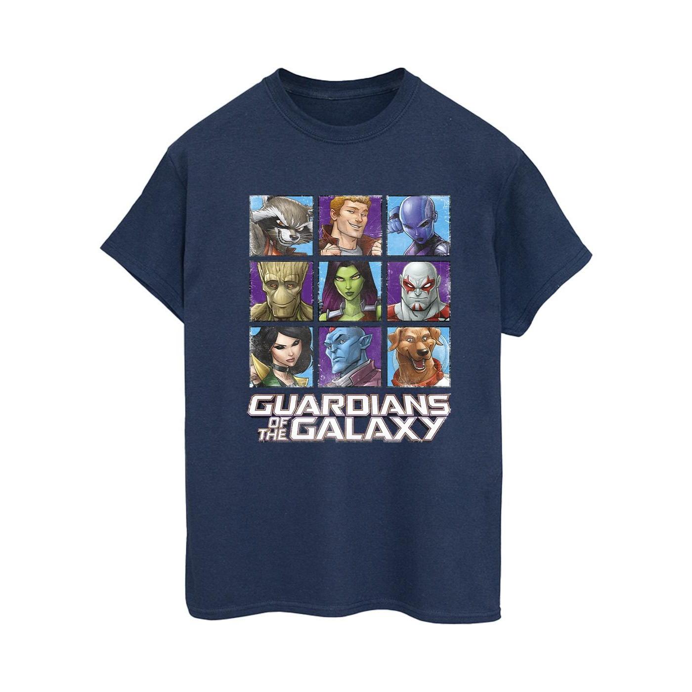 Guardians Of The Galaxy Guardians of the Galaxy Character Grid T-Shirt