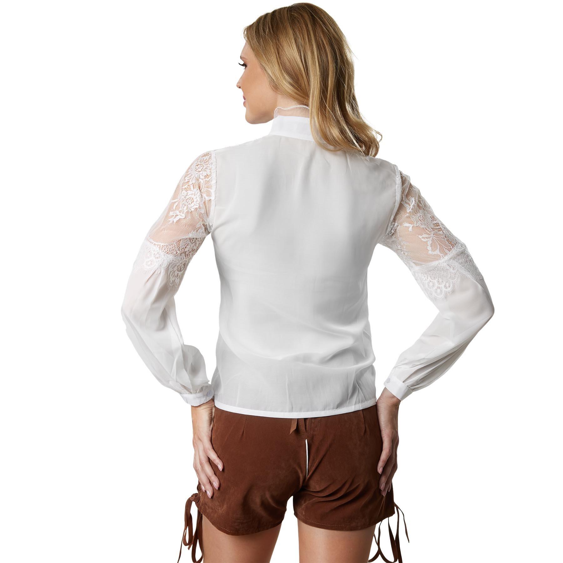 Tectake Trachtenbluse Lenerl