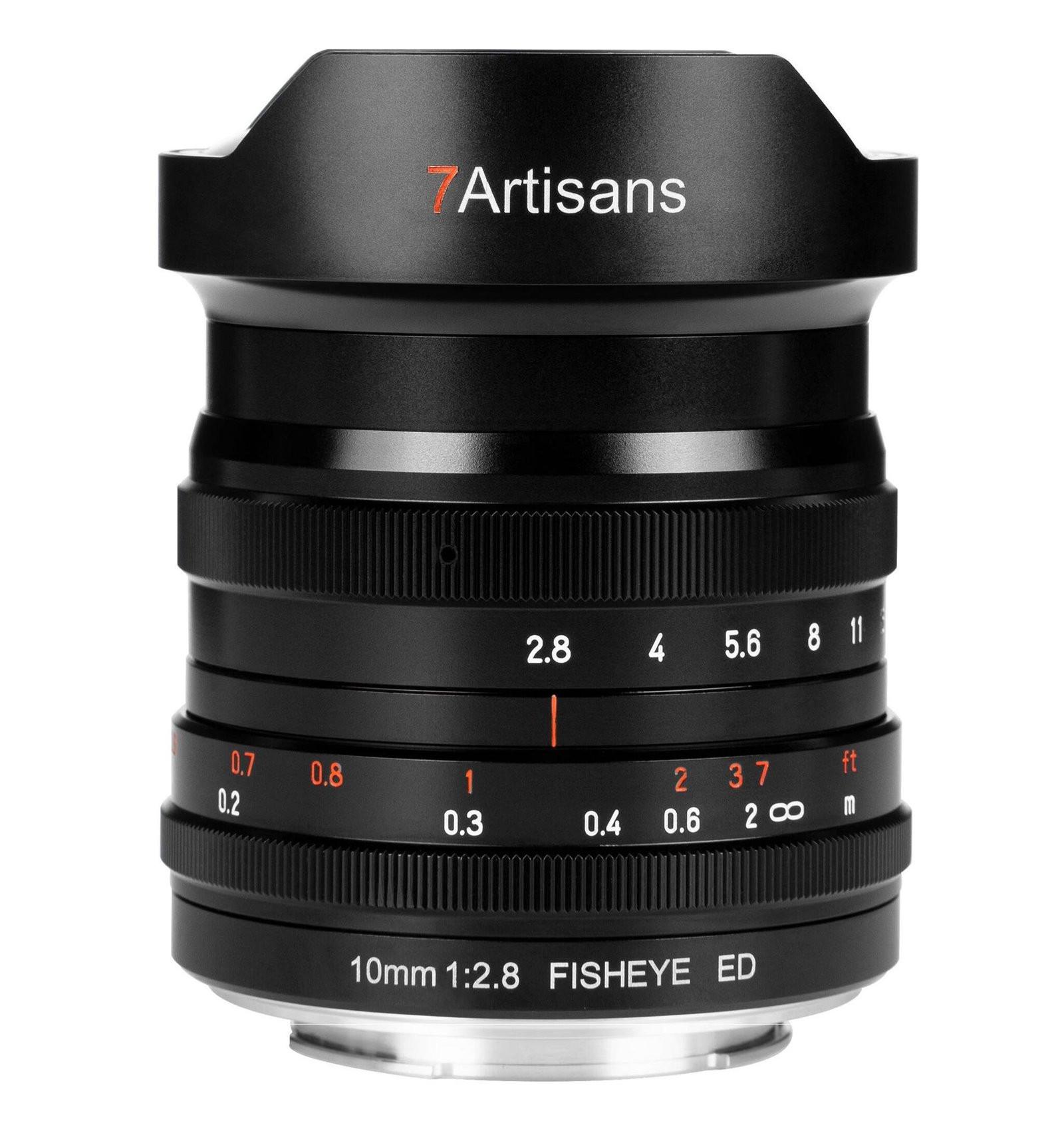 7ARTISANS A007B-E (10 mm, F2.8)