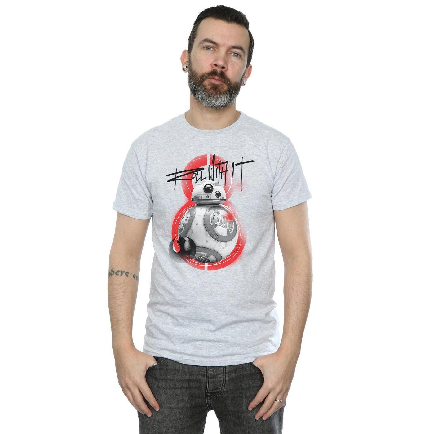 STAR WARS The Last Jedi Roll With It T-Shirt