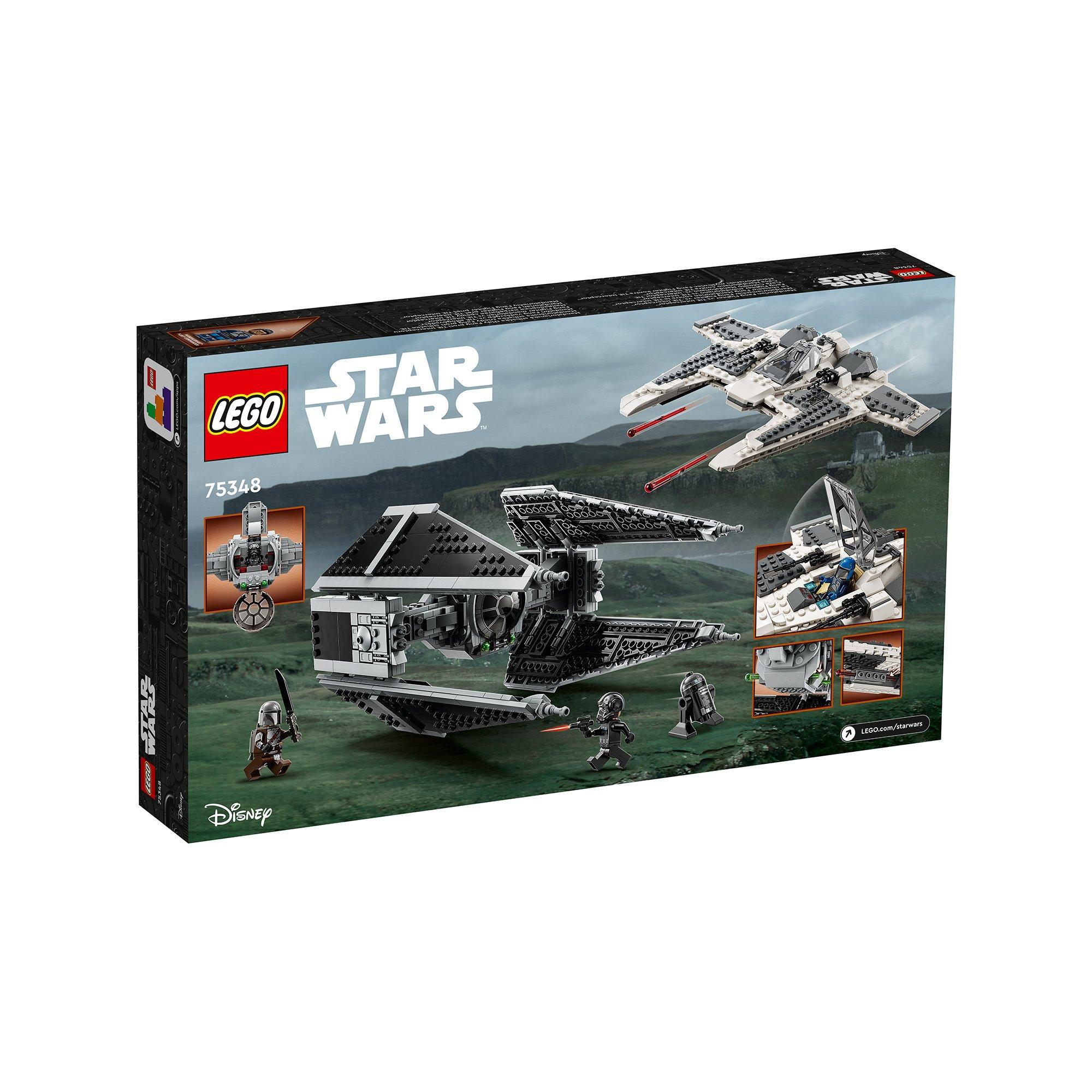 LEGO® 75348 Mandalorianischer Fang Fighter vs. TIE Interceptor™