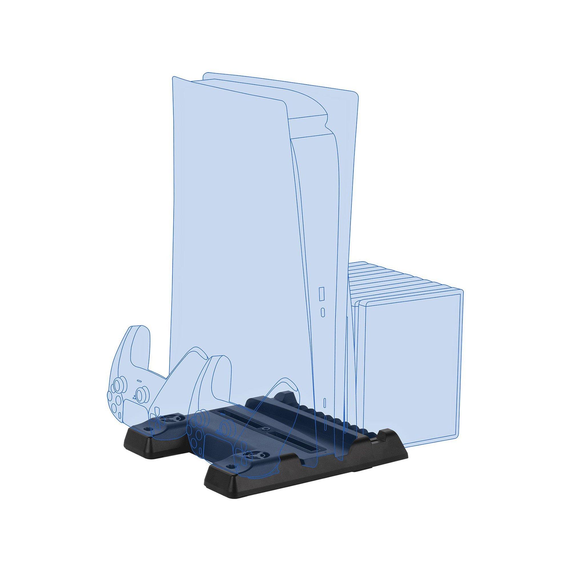 KONIX Mythics Cooling + Charging Stand SPACESHIP [PS5] Gaming Zubehör