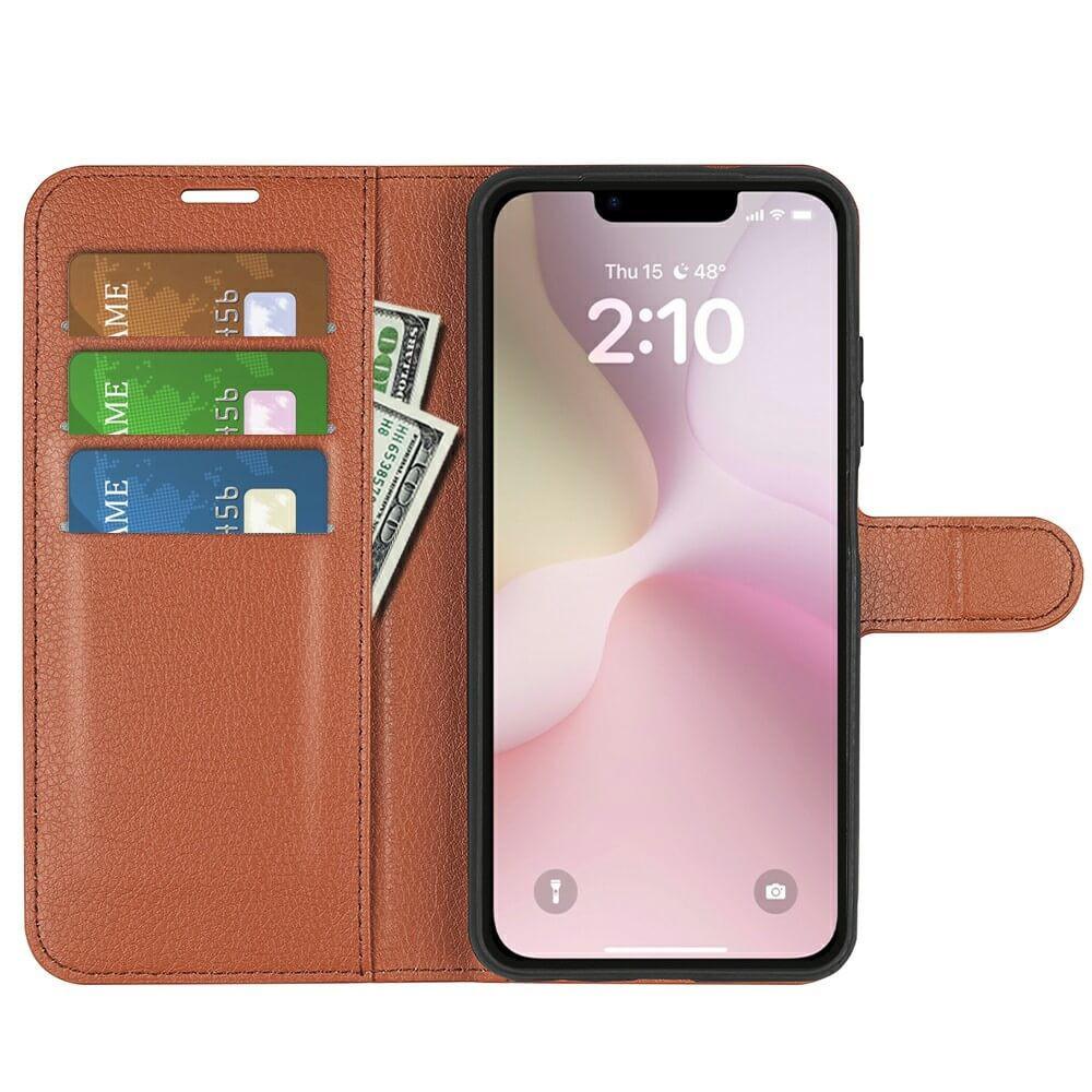 Cover-Discount iPhone 16e - Leder Etui Hülle