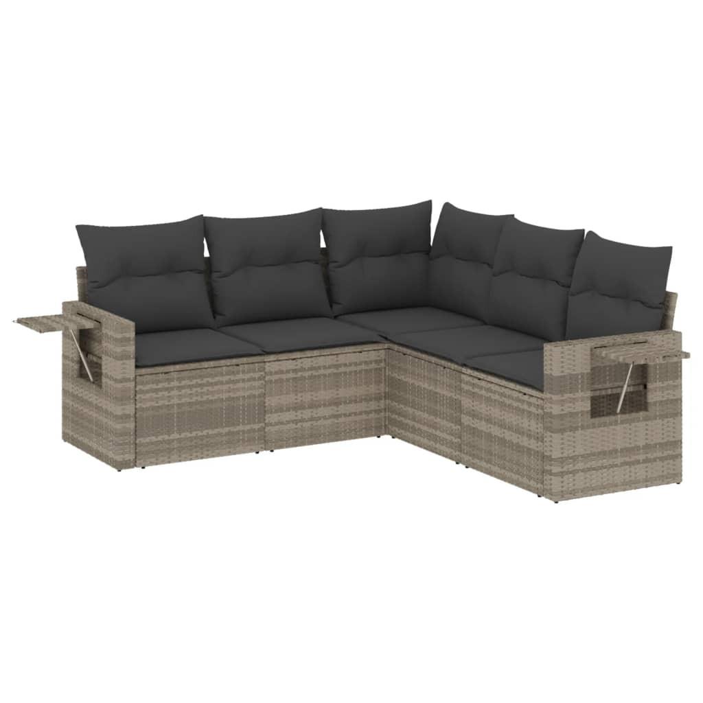 VidaXL Garten sofagarnitur poly-rattan