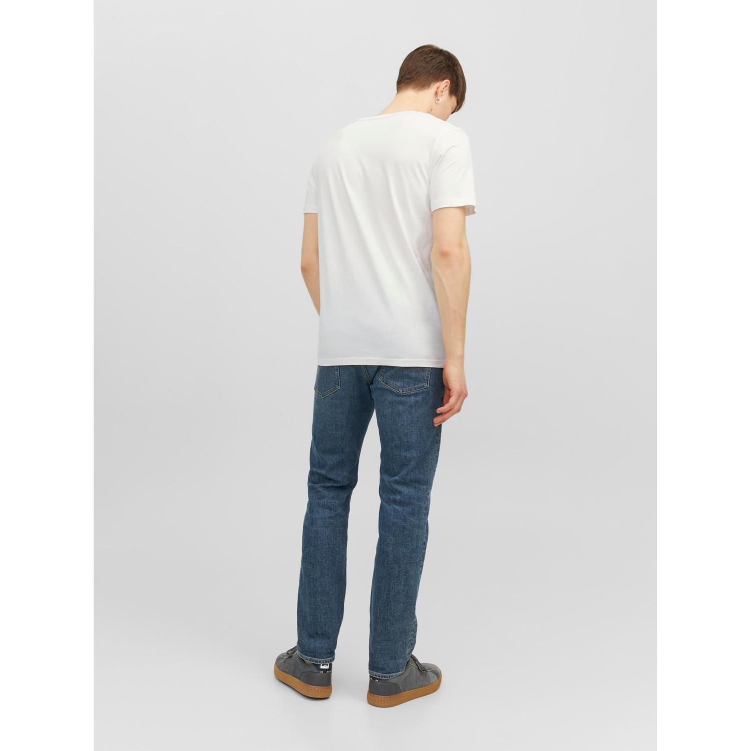 JACK & JONES Rundhals T-Shirt mit Logo-Print
