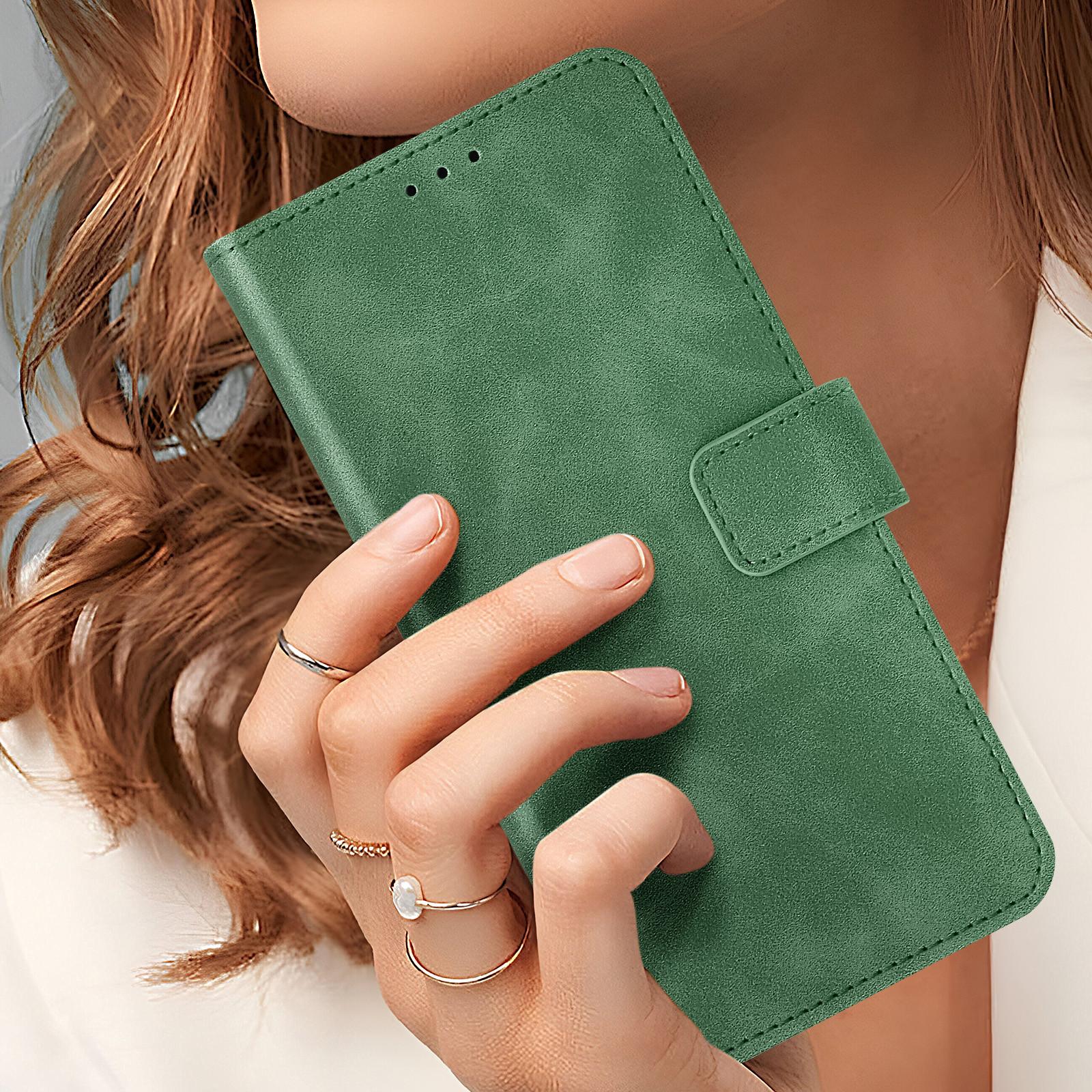 Avizar Soft-Touch Etui Samsung S24 Plus Grün