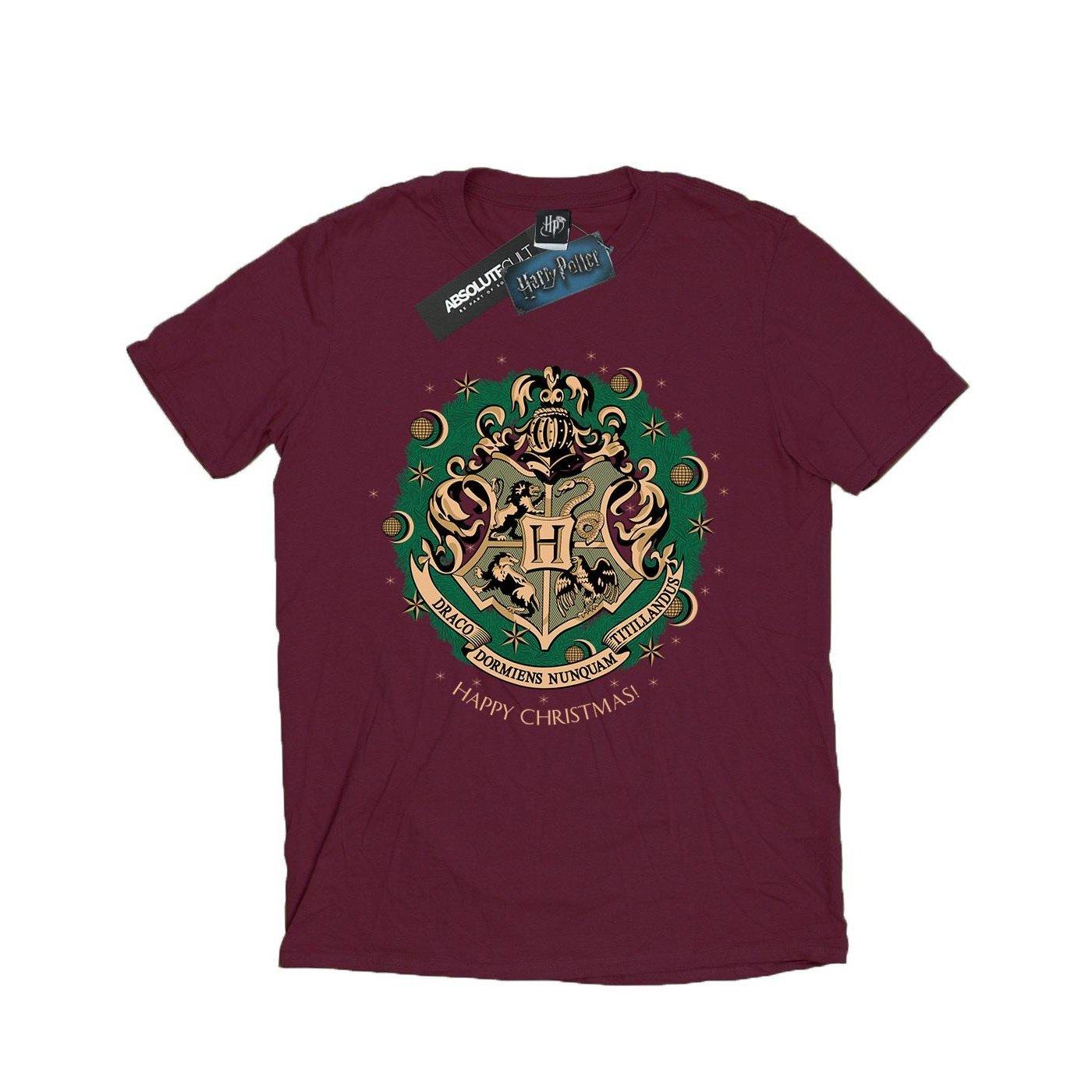 Harry Potter Weihnachtliches Design T-Shirt