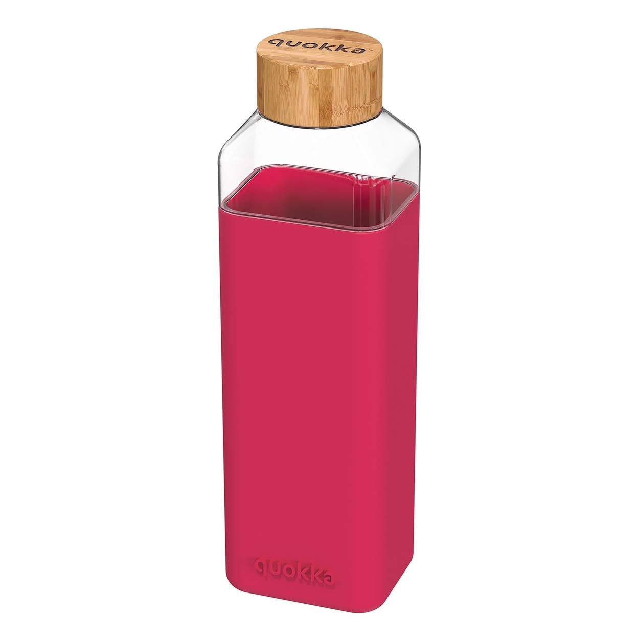 Quokka Storm Maroon 700 ml - Glas Trinkflasche