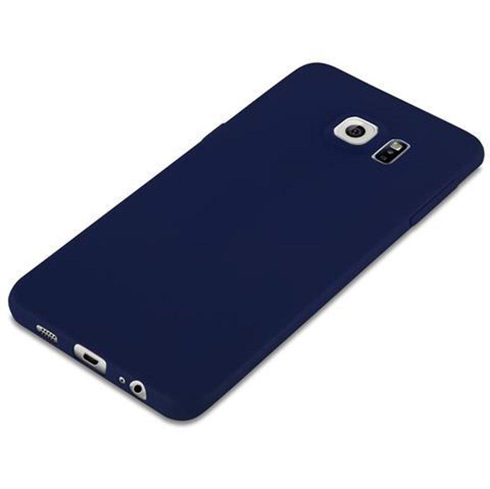 Cadorabo Hülle für Samsung Galaxy S6 EDGE TPU Silikon Candy
