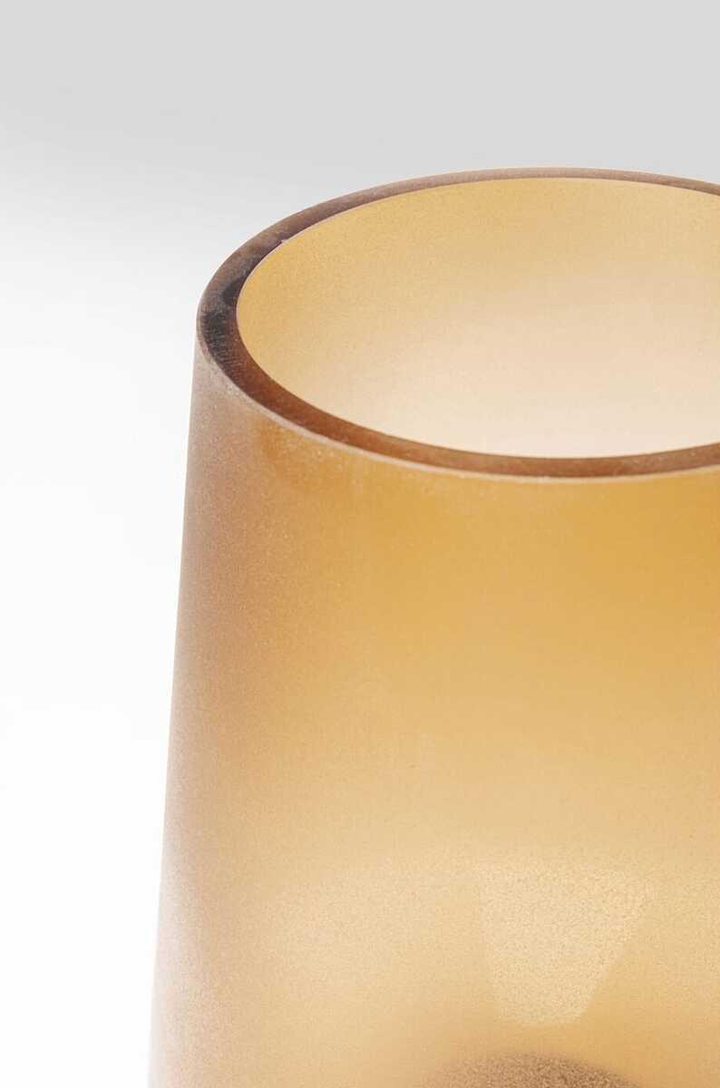 KARE Design Vase Noble Ring matt amber 26