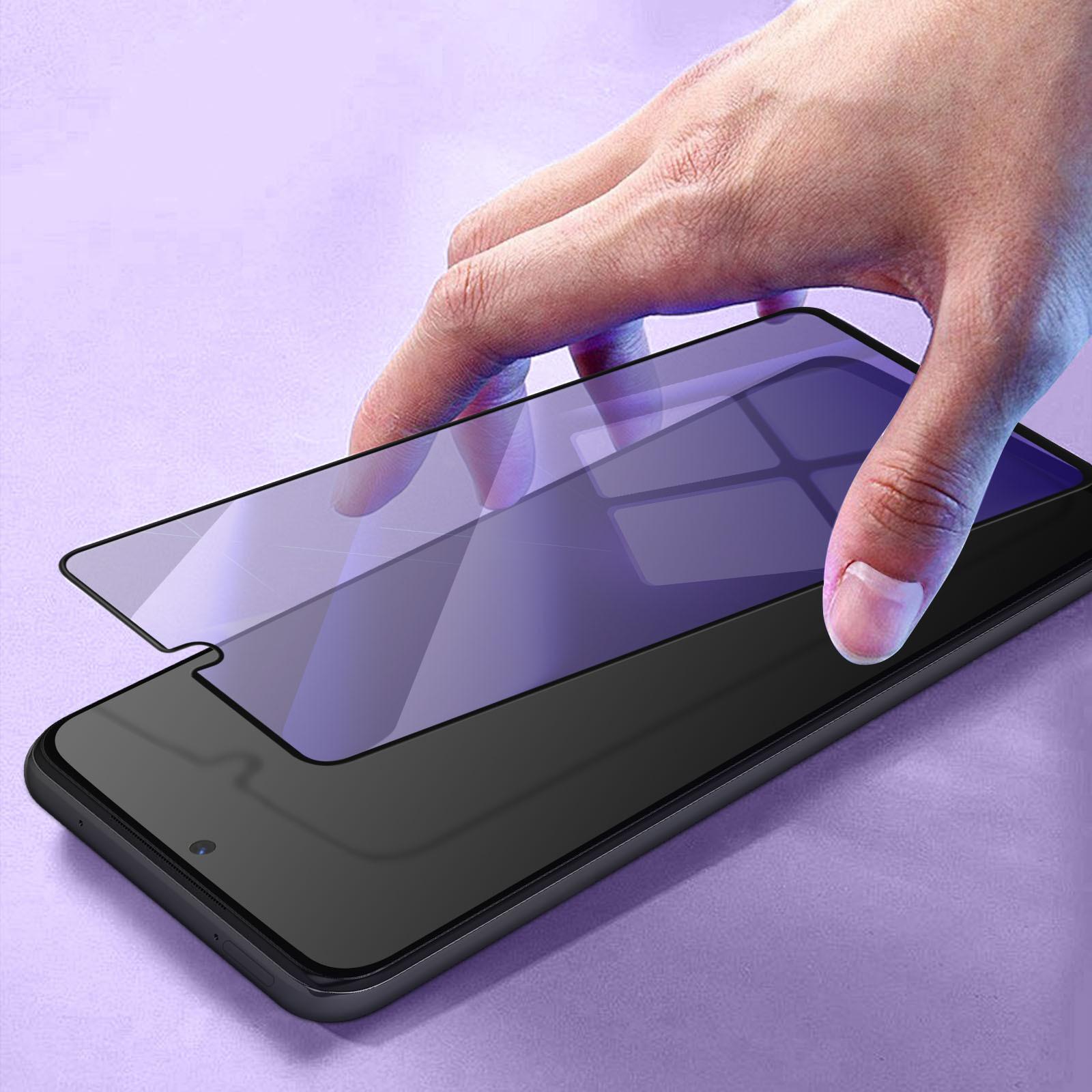 Avizar Blaulichtschutz Galaxy A52/A52s Schwarz